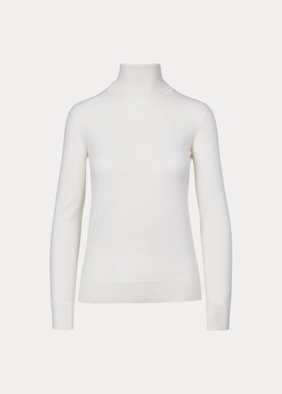 Sueter Ralph Lauren Mujer Creme - Cashmere Turtleneck - FRPAN6093